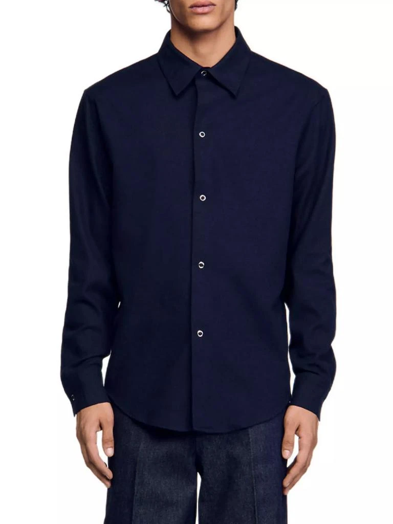 Sandro Flannel Shirt 2