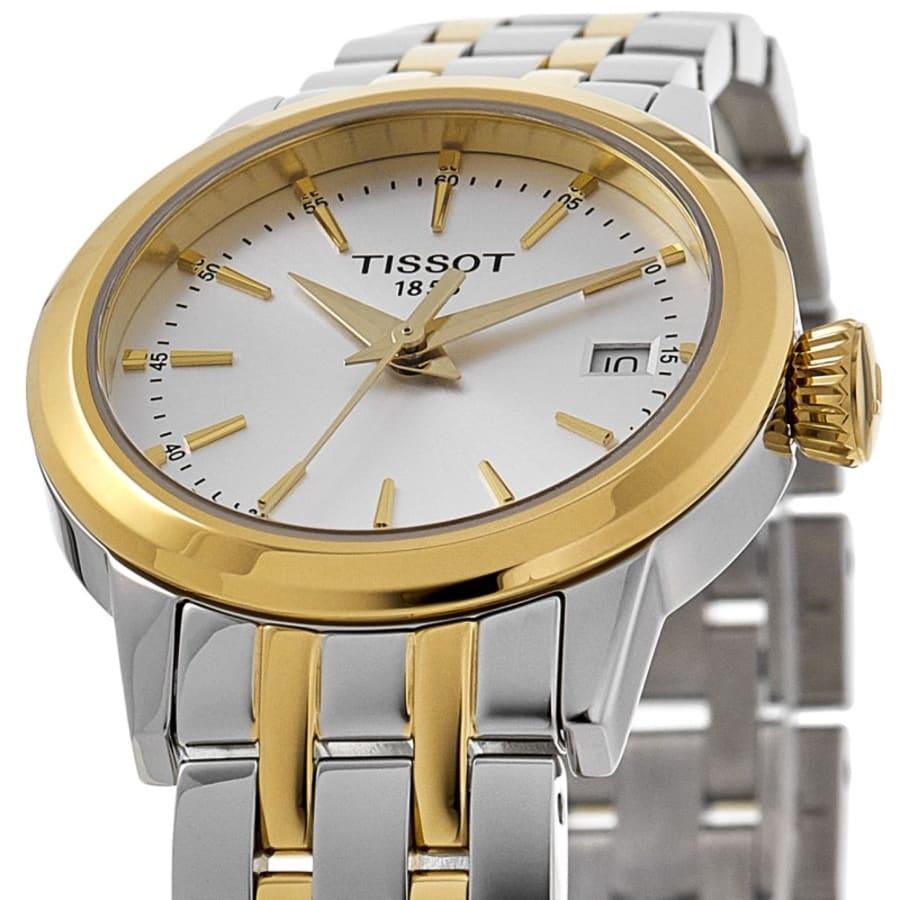 Tissot Classic Dream Lady Silver Dial Two-Tone Steel Women's Watch T129.210.22.031.00