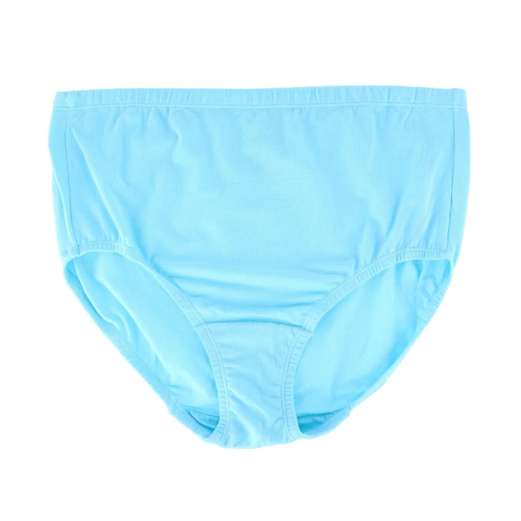 The Loom Women's Plus Size Cotton-Mesh Brief Underwear (6 Pack) 4