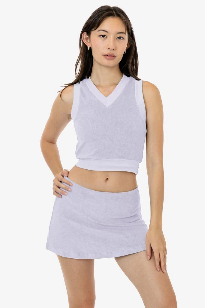 Los Angeles Apparel RLT384 - Loop Terry Mini Skort 27