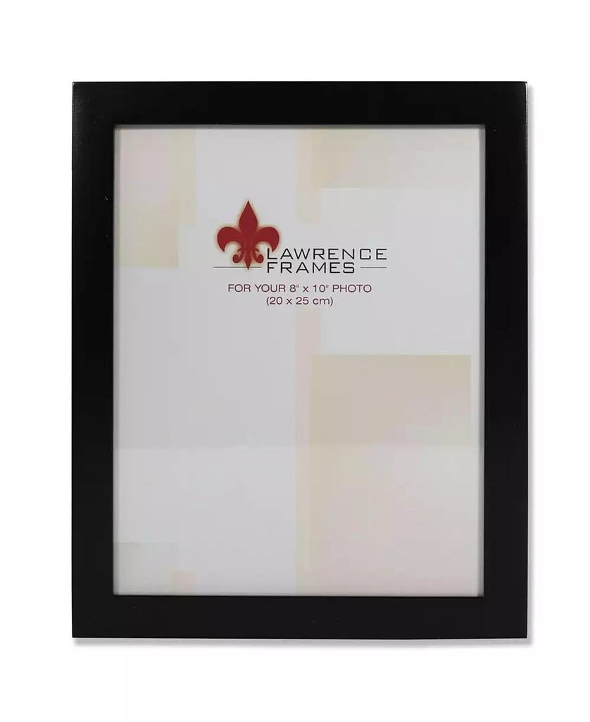 Lawrence Frames Black Wood Picture Frame - 8" x 10"