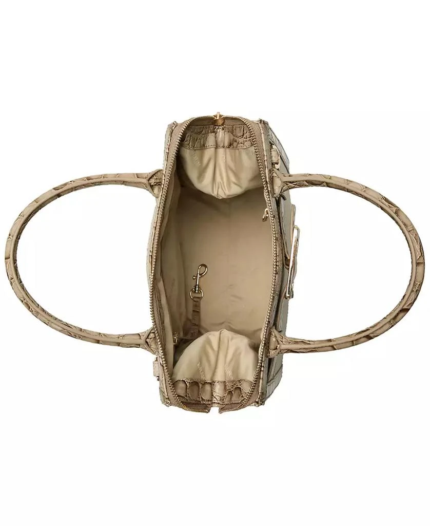Brahmin Caroline Wind Chime Cumulus Small Leather Satchel 6