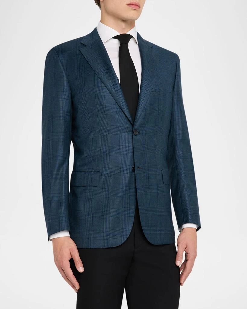 Brioni Men's Wool Tonal Prince of Wales Sport Coat 4