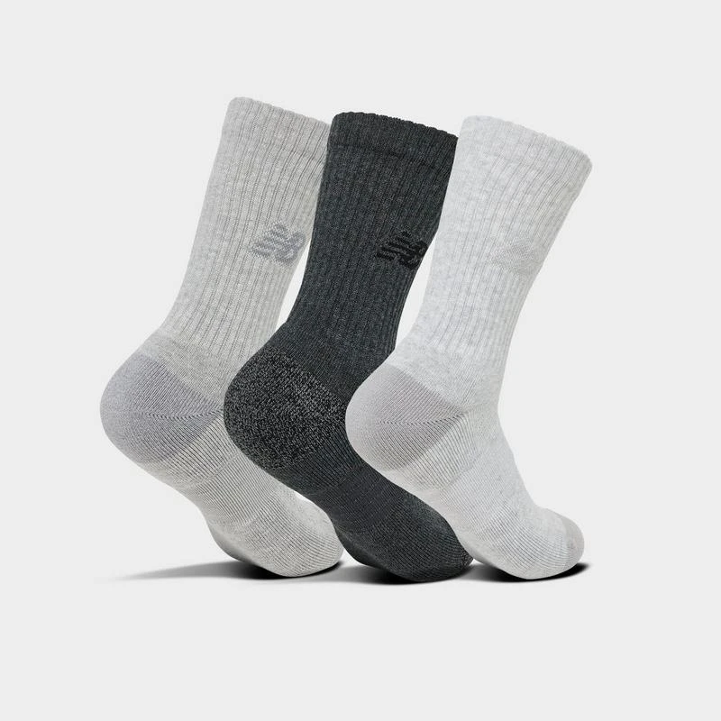 New Balance New Balance Active Lifestyle Striped Crew Socks (3-Pack) 2