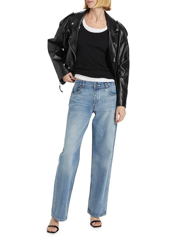 EB Denim Low-Rise Rigid Boyfriend Jeans 2