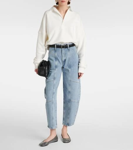 AGOLDE Mara high-rise barrel-leg jeans 2