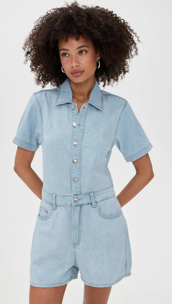 DL1961 DL Aura Montauk Denim Romper 6