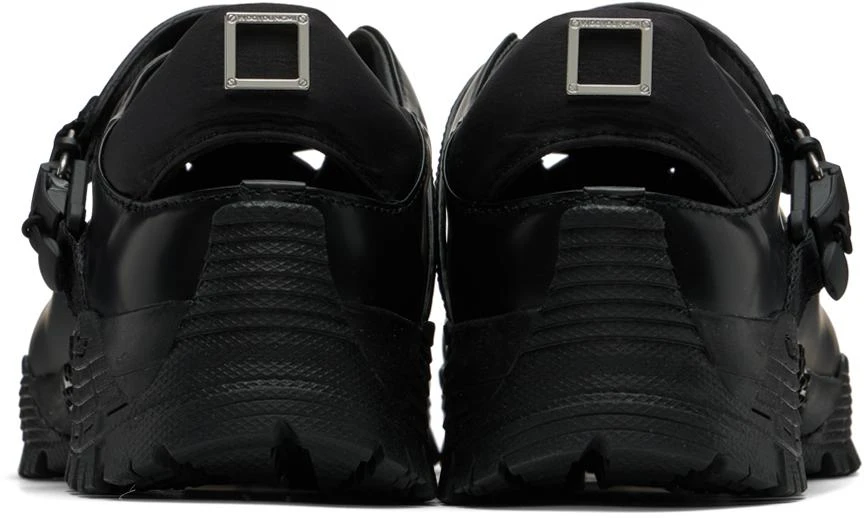 Wooyoungmi Black Cutout Sneakers 2