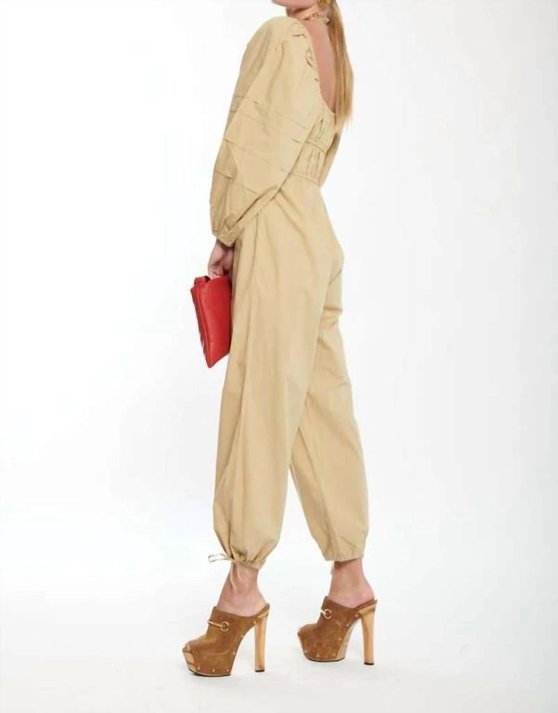 Ulla Johnson Amalie Jumpsuit in Dune 2
