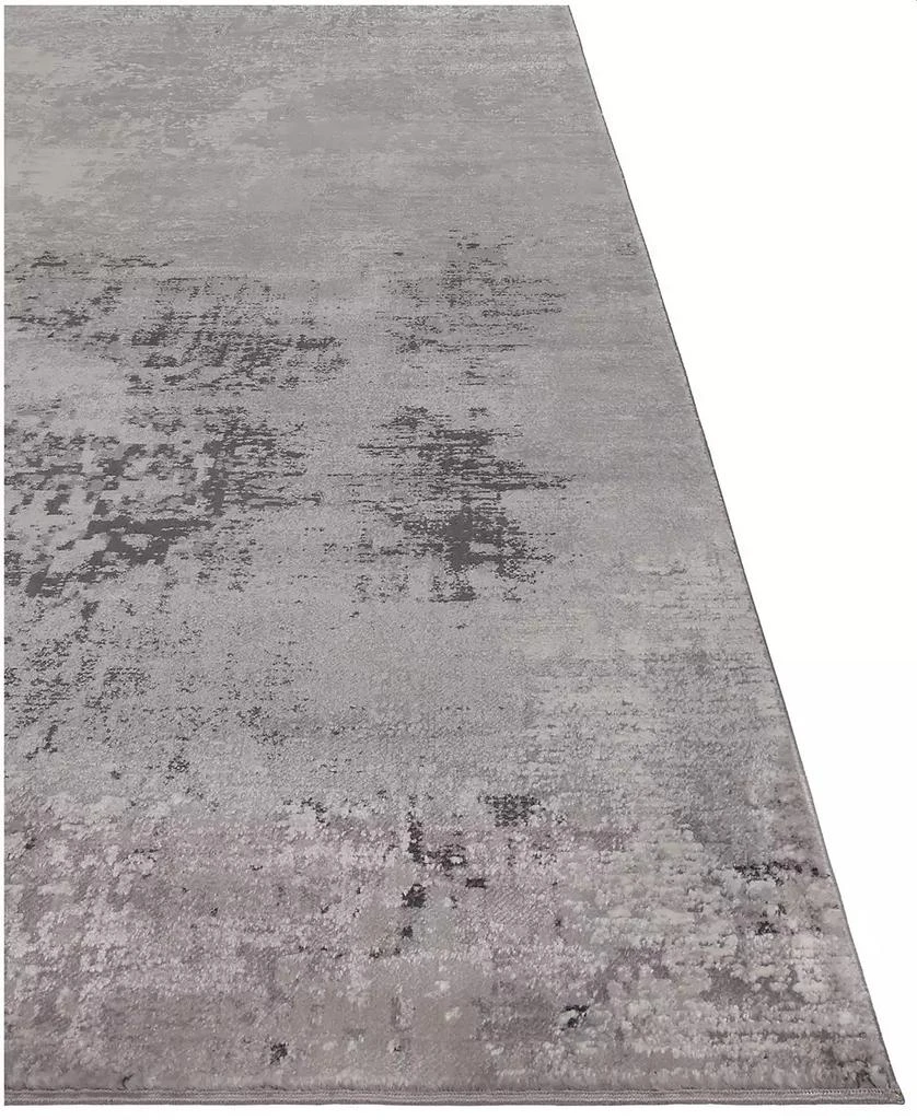 Sunbrella Modern SM-02 Gray/Blue 9' x 12' Area Rug 2