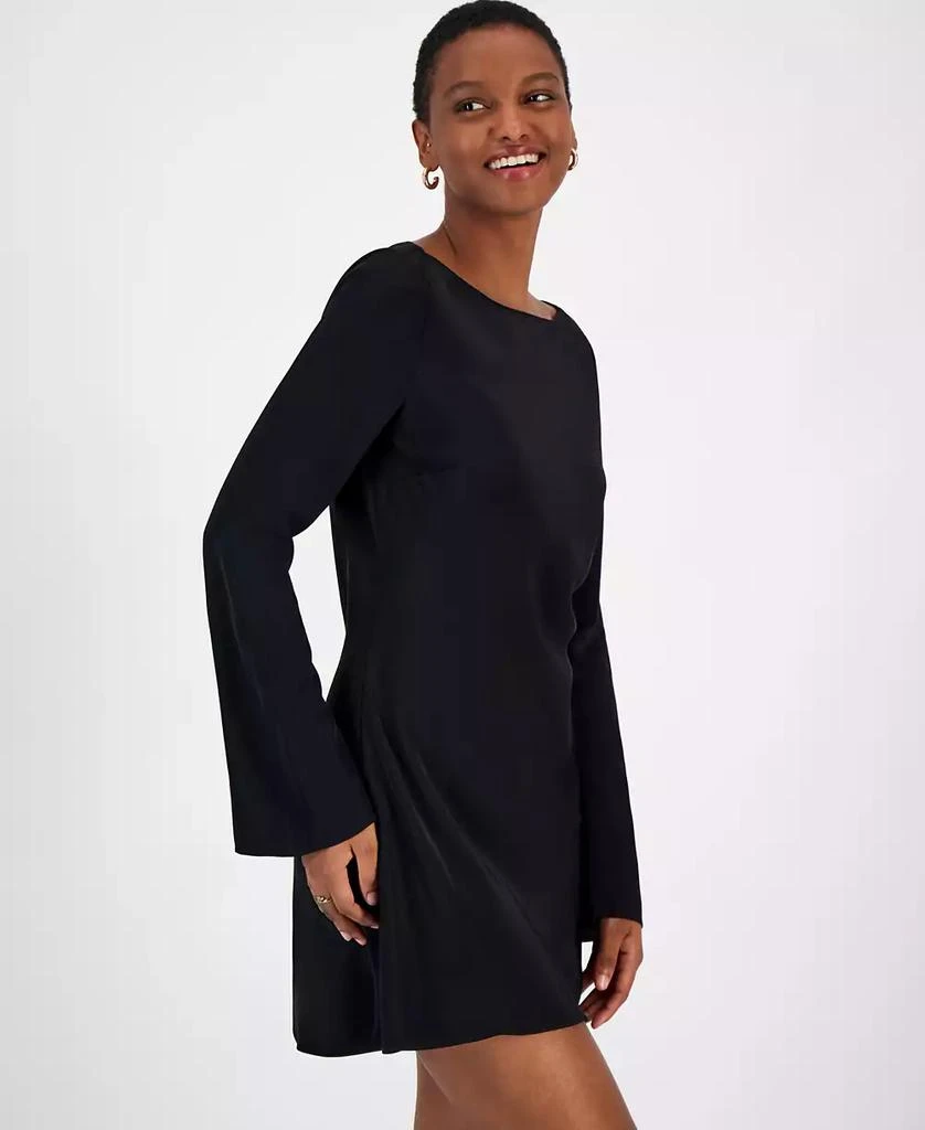 French Connection Women's Ennis Satin Long Sleeve Mini Dress - Free Shipping - BeyondStyle French Connection Women's Ennis Satin Long Sleeve Mini Dress - Free Shipping - BeyondStyle
