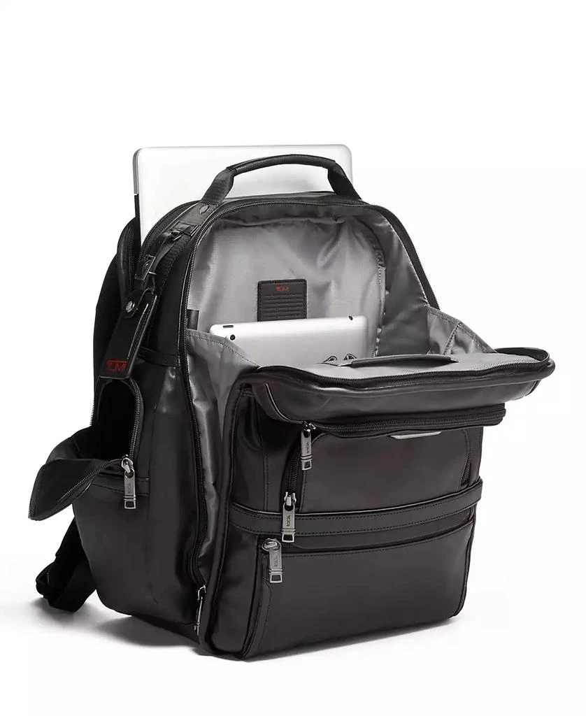 Tumi Alpha 3 Leather Brief Backack 5