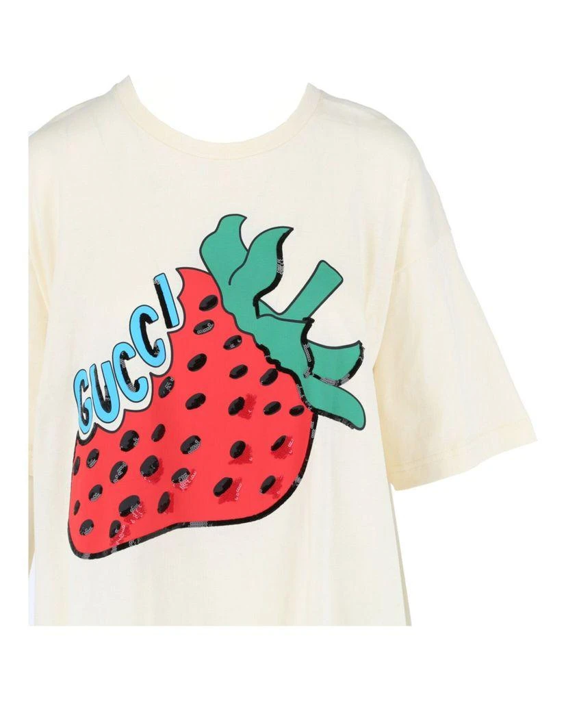 Gucci Strawberry Graphic T-Shirt 2