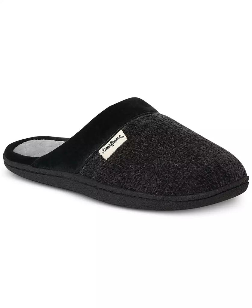 Dear Foams Women's Samantha Chenille Closed Toe Scuff Slippers