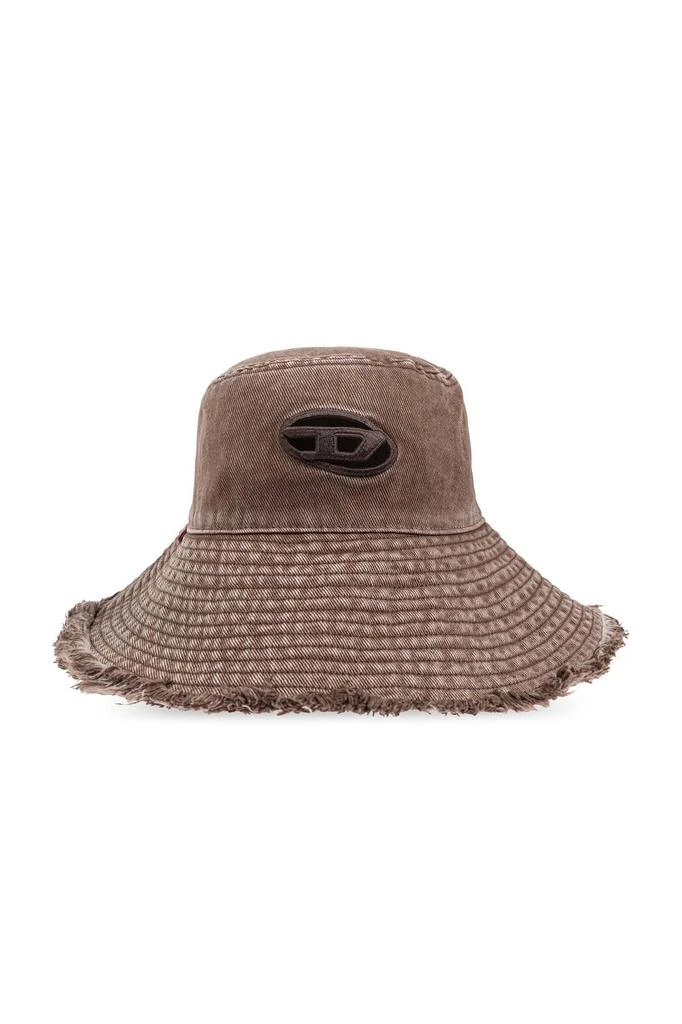 Diesel Diesel C-Bucket-Utlt Logo Embroidered Bucket Hat 1