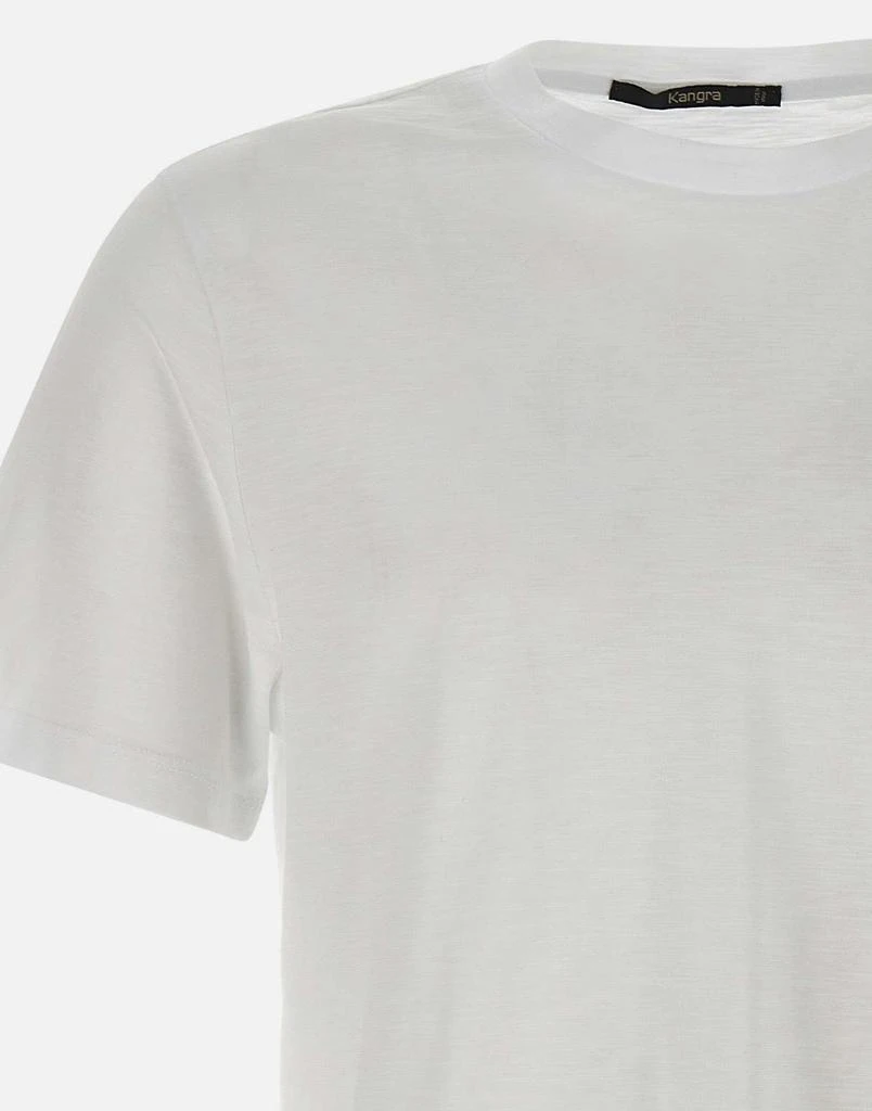 KANGRA Flamed cotton T-shirt 4