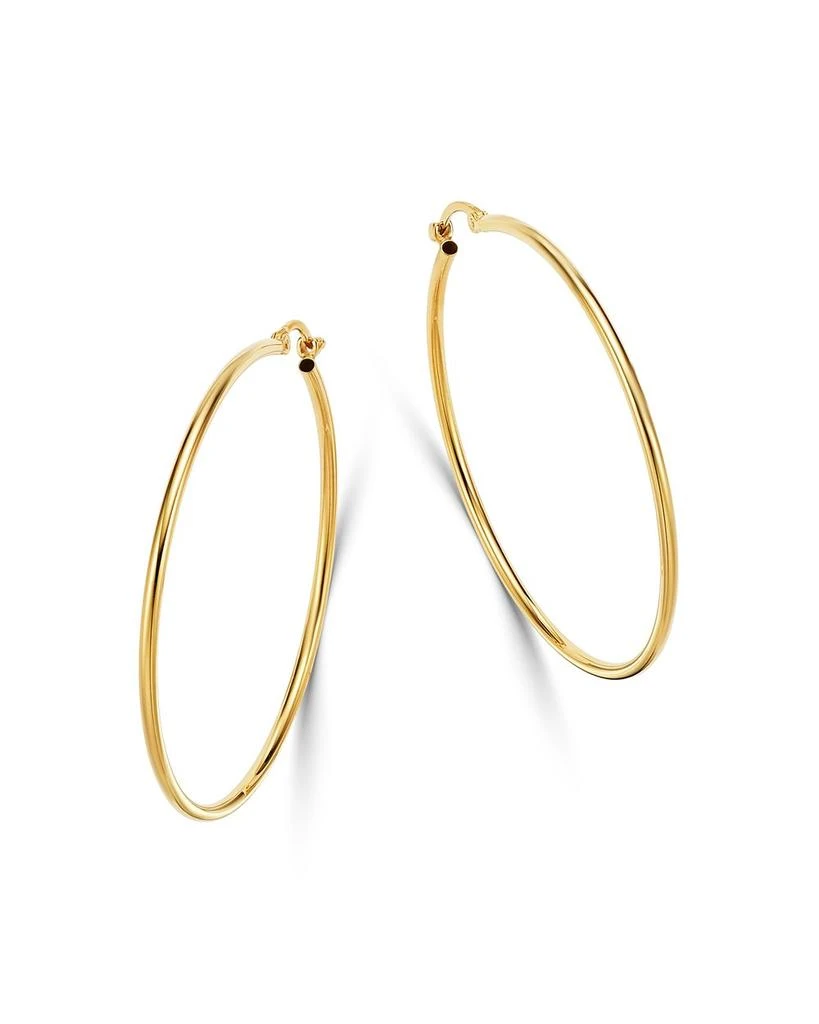 Moon & Meadow 14K Yellow Gold Small Classic Hoop Earrings - Exclusive 1