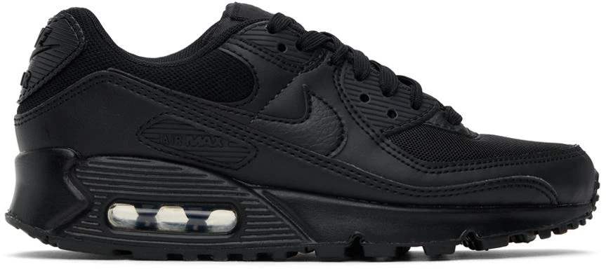 NIKE Black Air Max 90 Sneakers 1