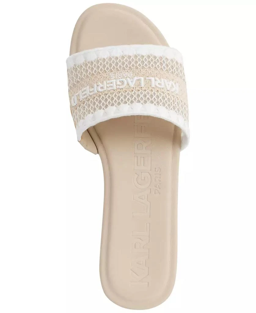 Karl Lagerfeld Paris Women's Cairra Flat Sandals 4