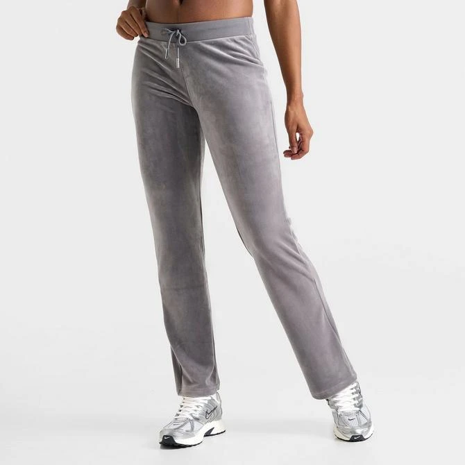 JUICY COUTURE Women's Juicy Couture OG Big Bling Velour Track Pants 3