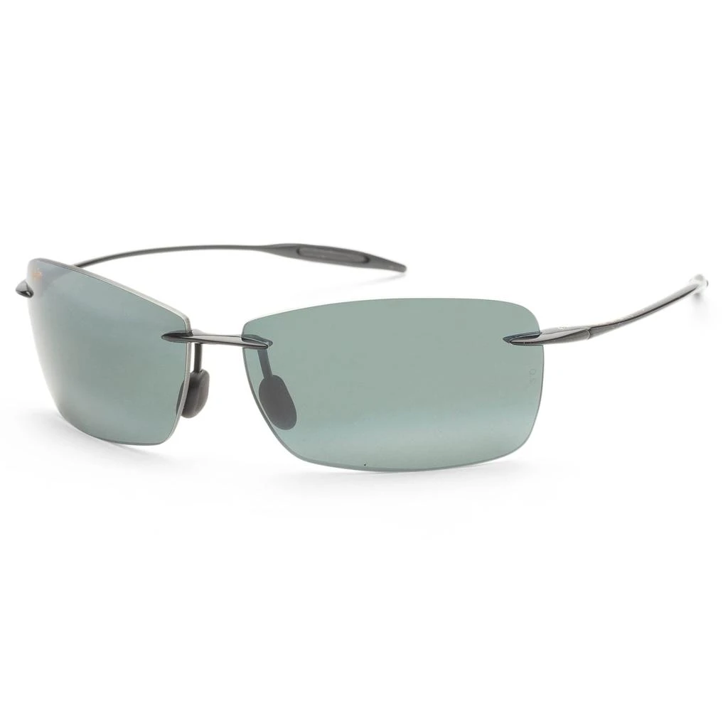 Maui Jim Men's Lighthouse 63 mm Black Sunglasses 1