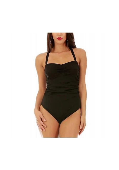 InstantFigure Criss Cross Back One Piece Swimsuit 1