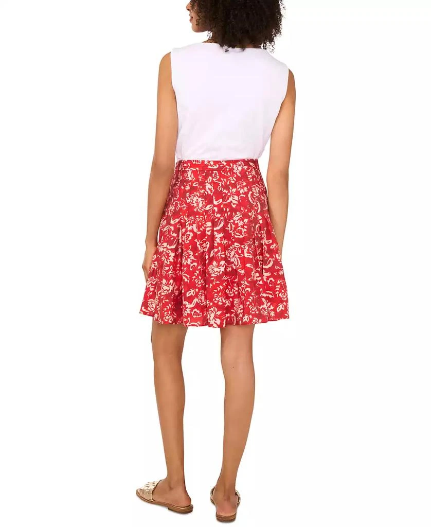 1. State Women's Sewn-Pleat-Yoke Mini Skirt 4