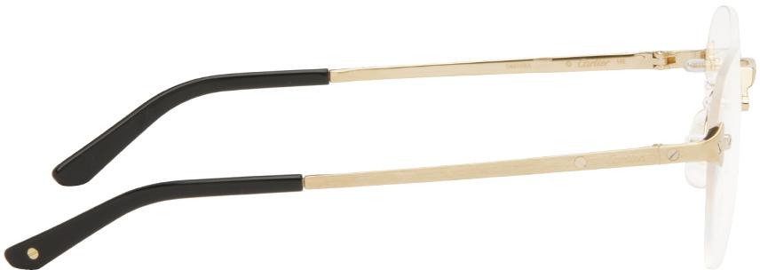 Cartier Gold Square Glasses