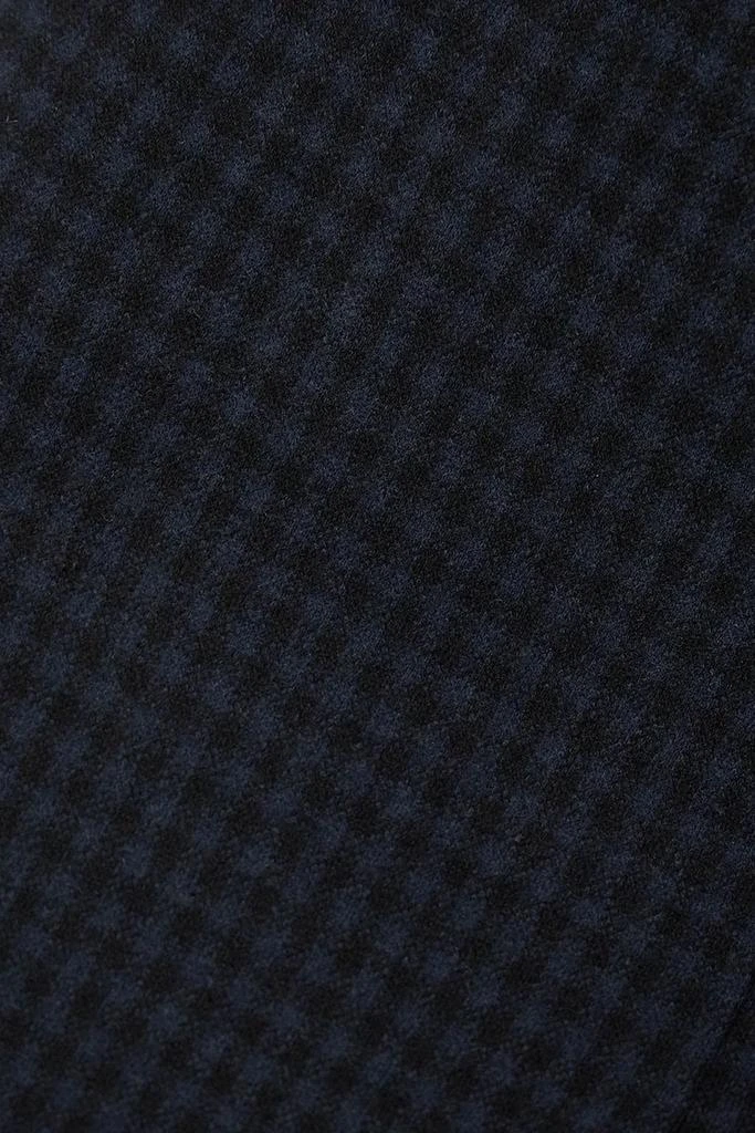 Tibi Ali checked stretch-knit flared pants 5