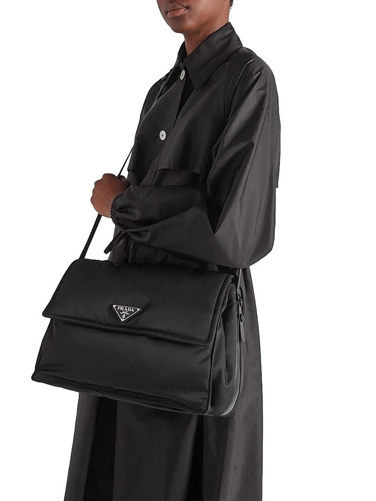 Prada Re-Nylon Large Padded Shoulder Bag 2