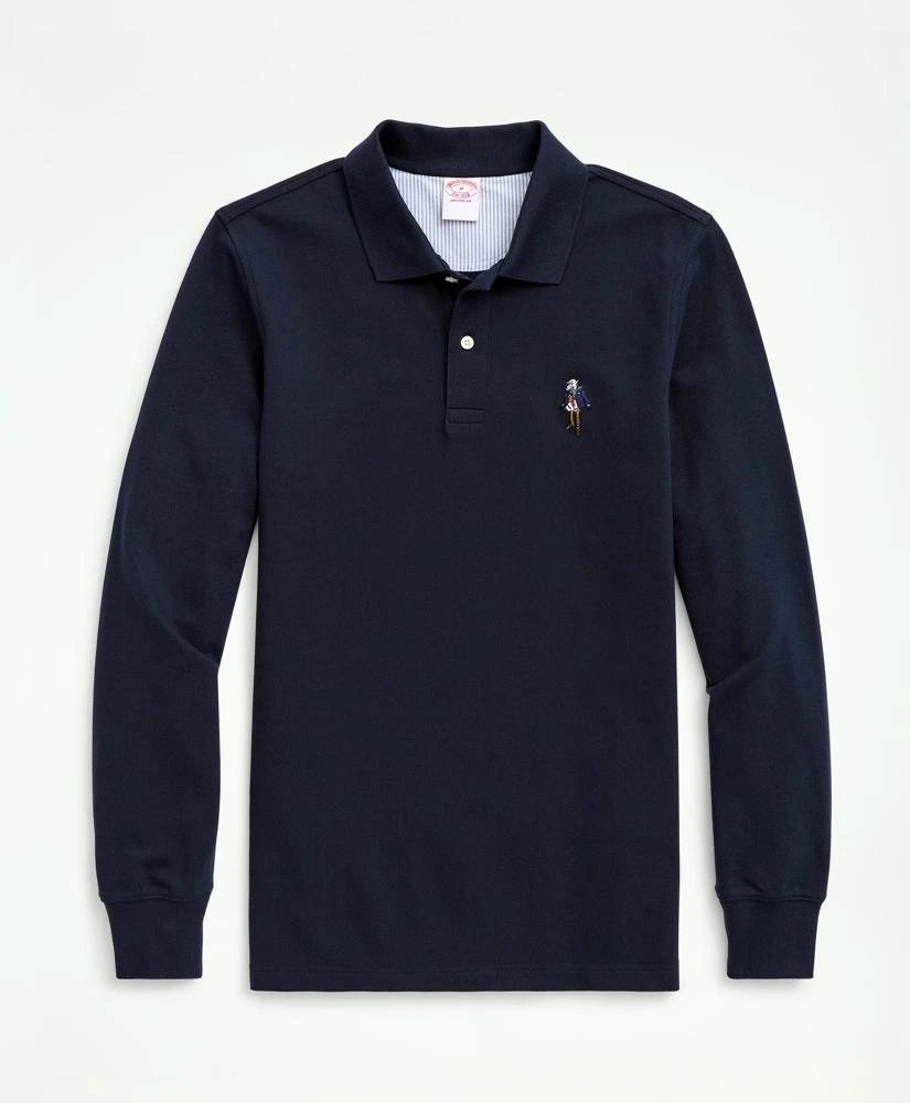 Brooks Brothers Henry Supima® Long-Sleeve Polo Shirt