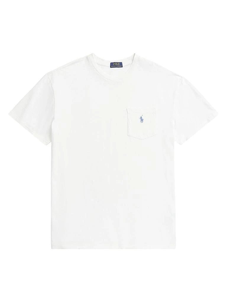 Ralph Lauren Cotton-Blend Crewneck T-Shirt 1