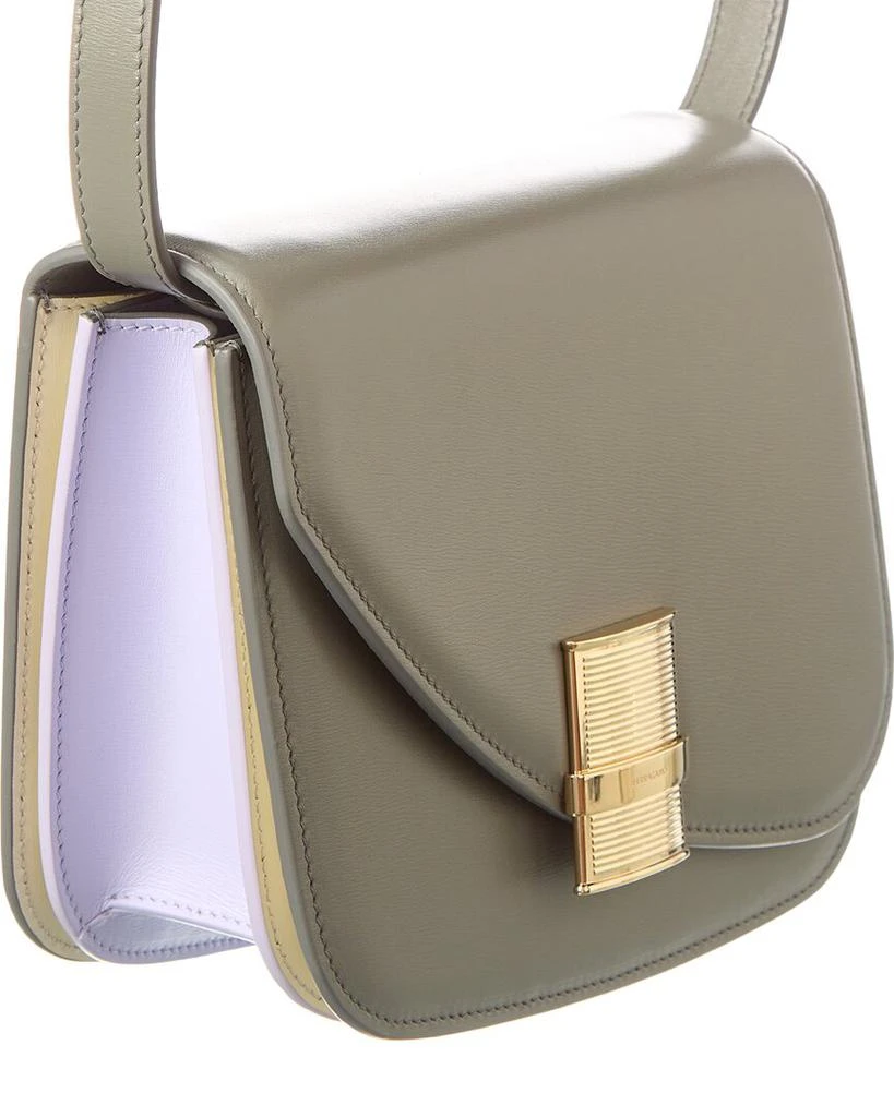 Salvatore Ferragamo Ferragamo Fiamma Small Leather Crossbody 3