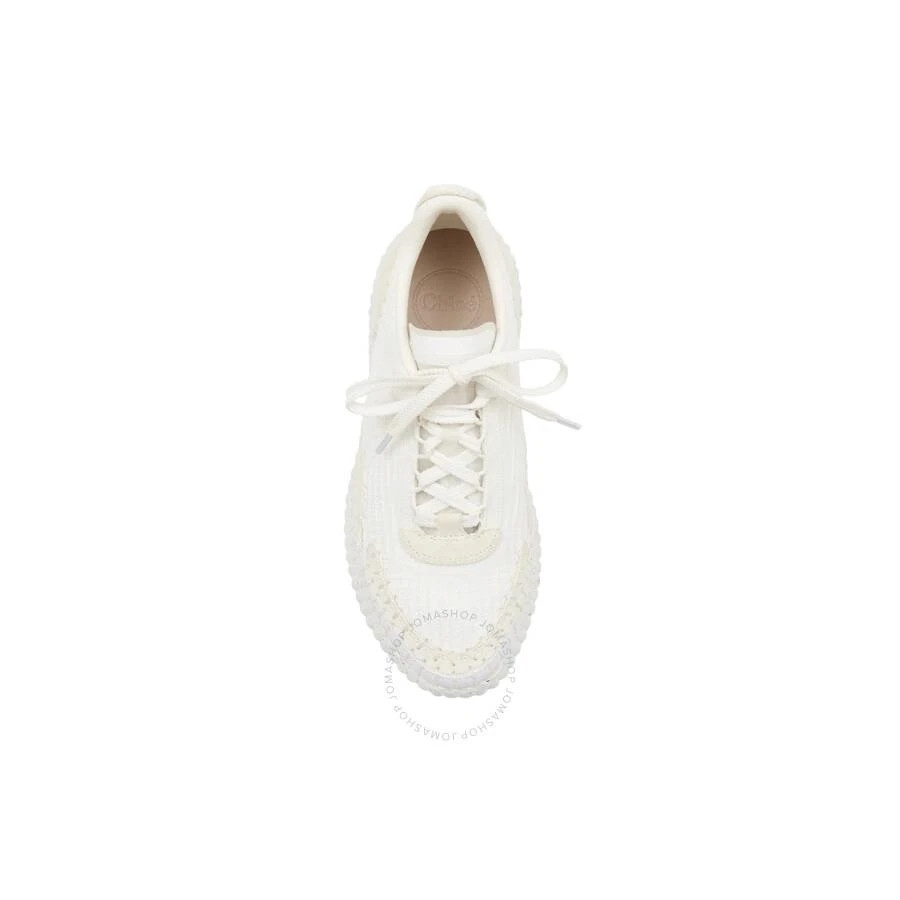 Chloé Nama Mix Material Low-Top Sneakers 3