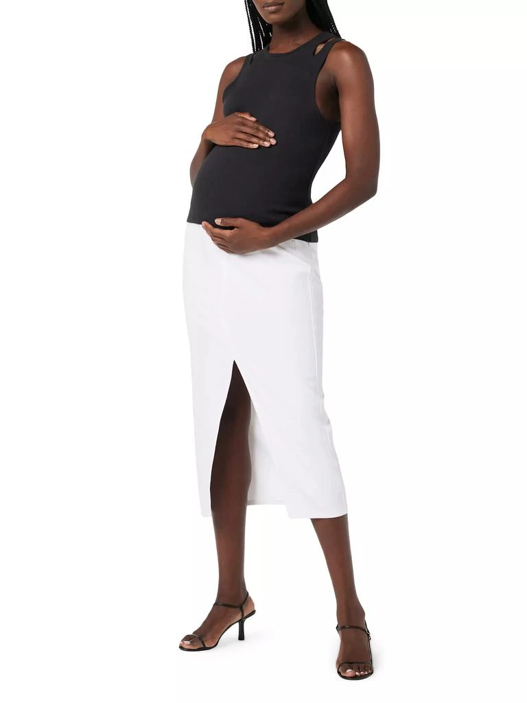 Hudson Maternity Denim Maxi Skirt 2