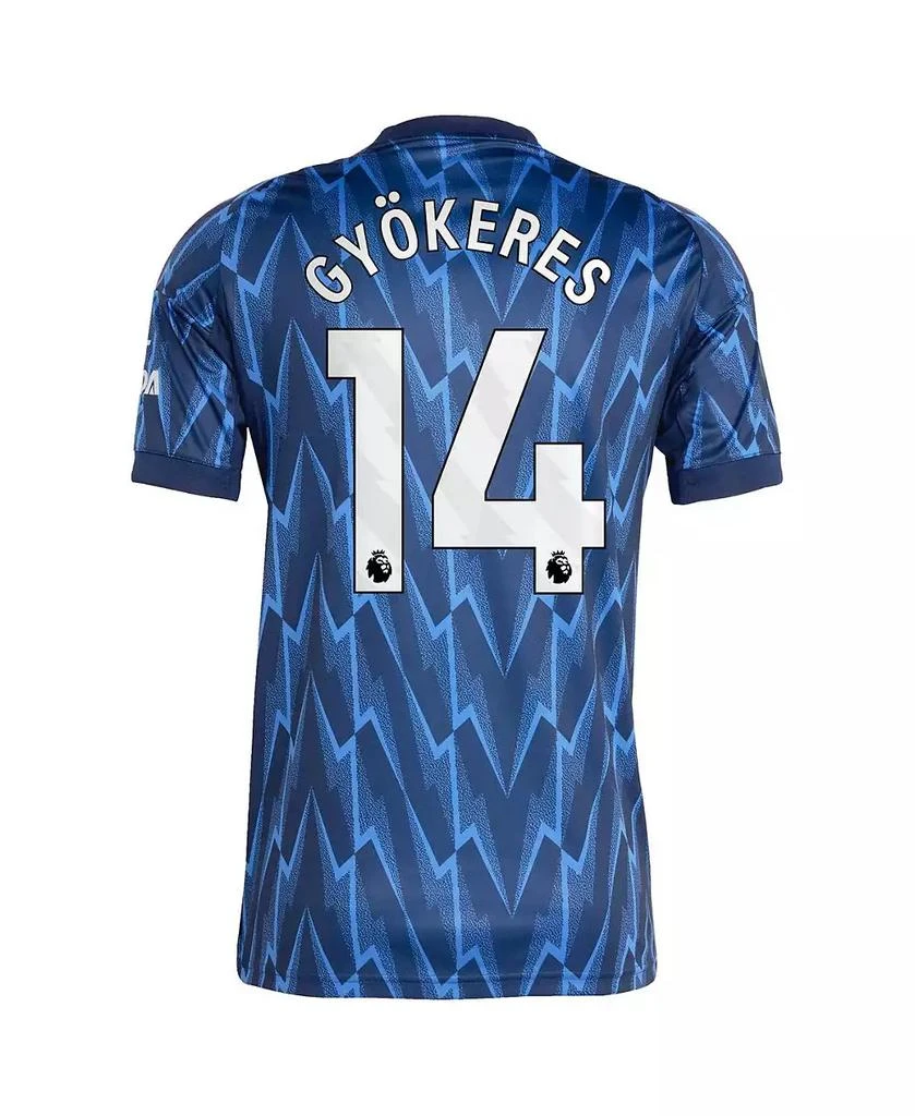 Adidas Men's Viktor Gyökeres Blue Arsenal 2025/26 Away Replica Player Jersey 2