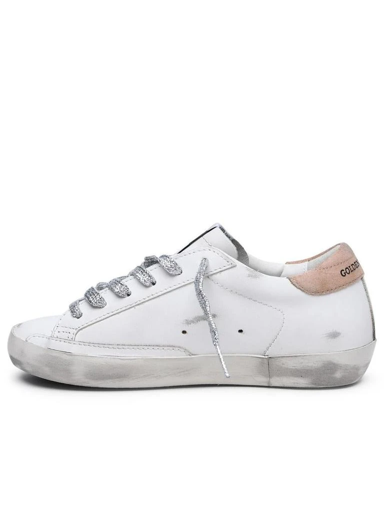 Golden Goose Golden Goose 'Super-Star Classic' White Leather Sneakers 3