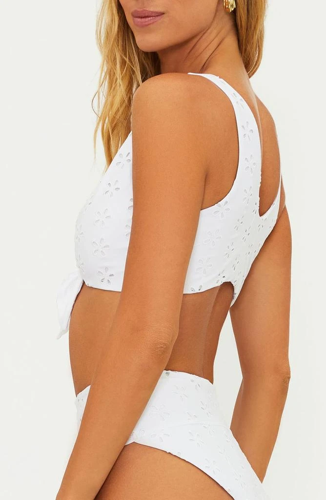 Beach Riot Dallas Tie Front Bikini Top 3