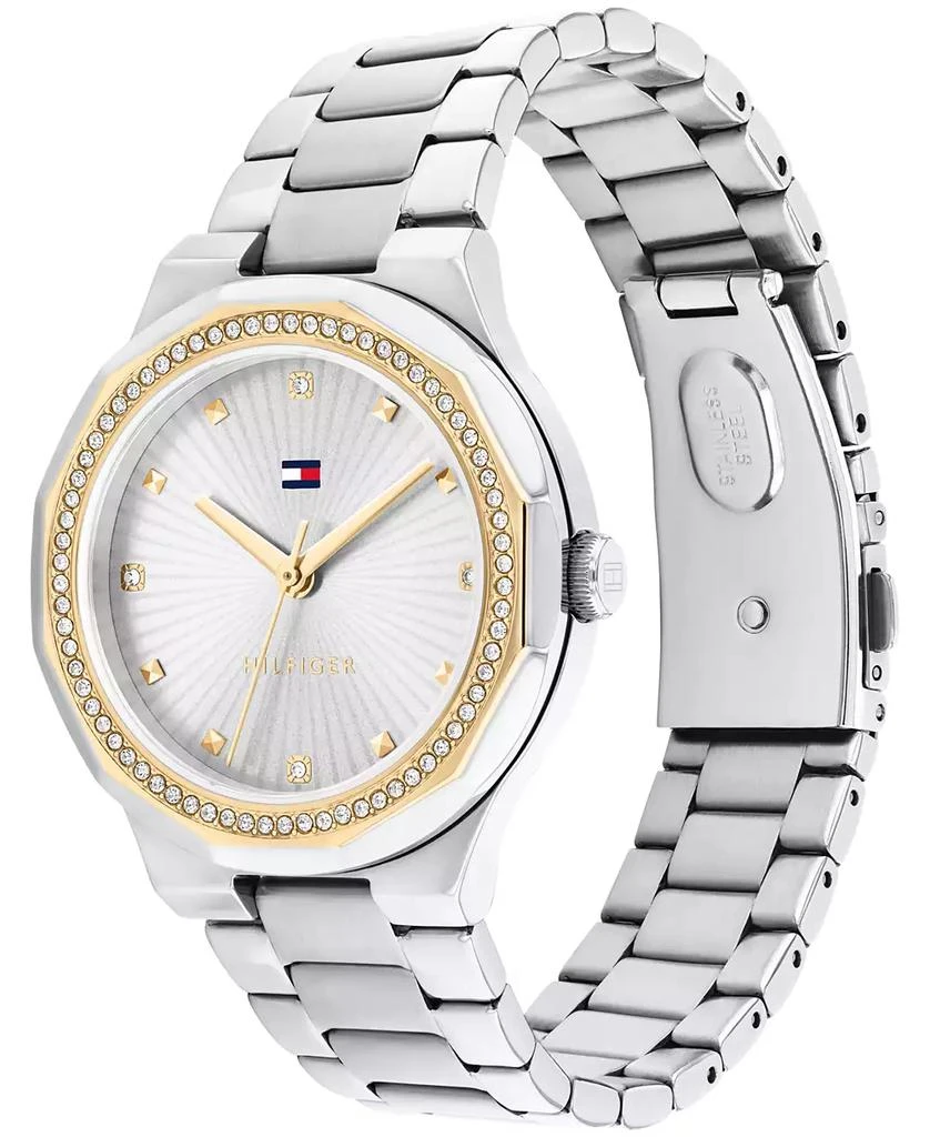 Tommy Hilfiger Women's Quartz Silver-Tone Stainless Steel Watch 36mm 2