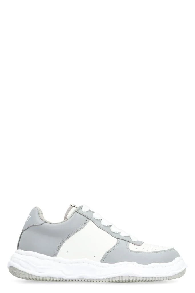 Maison MIHARA YASUHIRO Maison Mihara Yasuhiro Wayne Leather Low-Top Sneakers 1