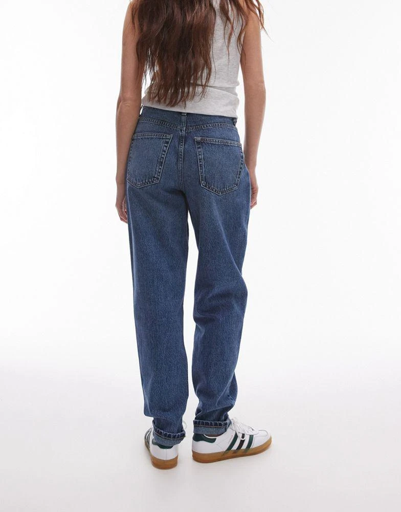 Topshop Topshop Original Mom high rise jean in mid blue 3