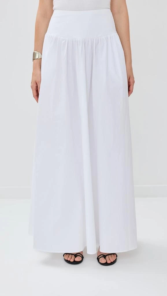 Susana Monaco Poplin Drop Waist Skirt 6