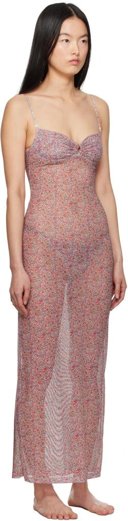 Yasmine Eslami Multicolor Nina Midi Dress 2