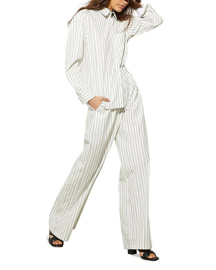 MAX&Co Striped Wide Leg Pants 2