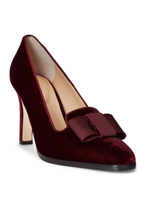 Ralph Lauren Ralph Lauren Corah Velvet Pumps 1
