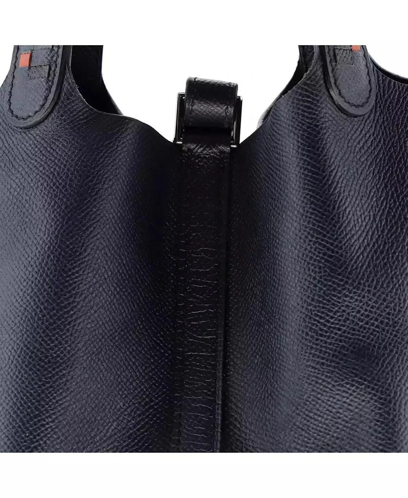 Pre-Owned HERMÉS PM Picotin Lock Bag Tressage Epsom 7