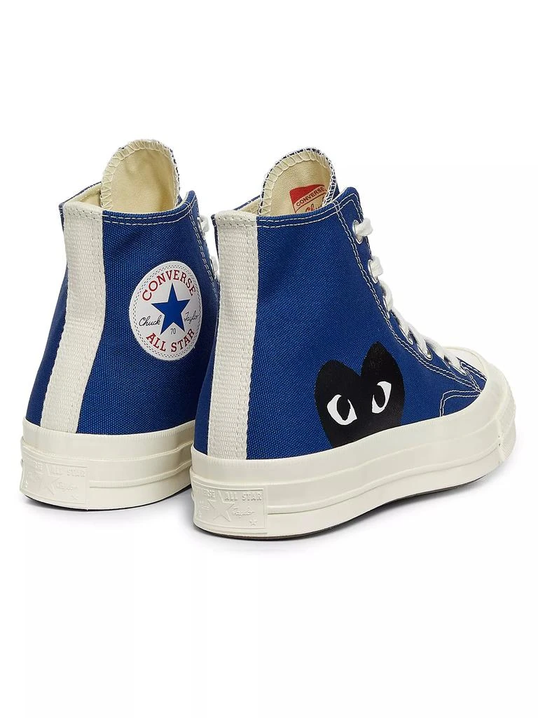 Comme des Garçons PLAY CdG PLAY x Converse Women's Chuck Taylor All Star Peek-A-Boo High-Top Sneakers 3