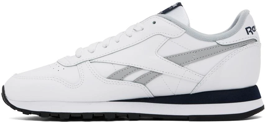 Reebok White Classic Leather Sneakers 3