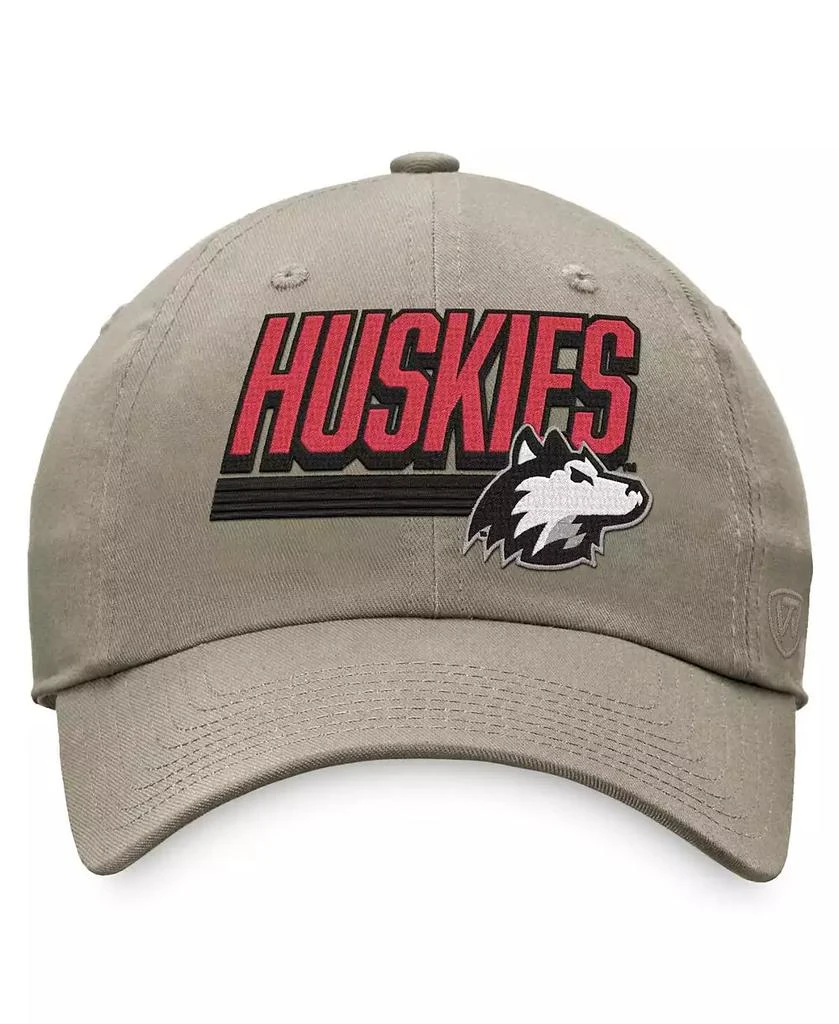 Top of the World Men's Khaki Northern Illinois Huskies Slice Adjustable Hat 3