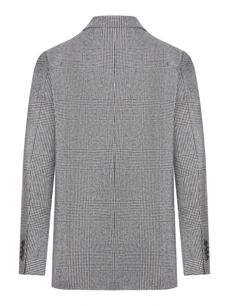 TAGLIATORE LOREAI PRINCE OF WALES WOOL SUIT 2